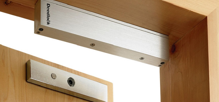 Magnetic lock installation Hughson